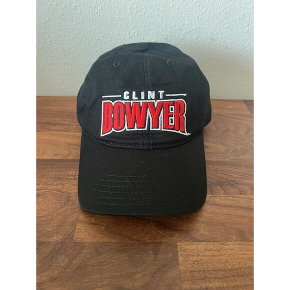 Clint Bowyer Chase Authentics hat cap Sports NASCAR Black OSFM Cotton - Picture 1 of 4